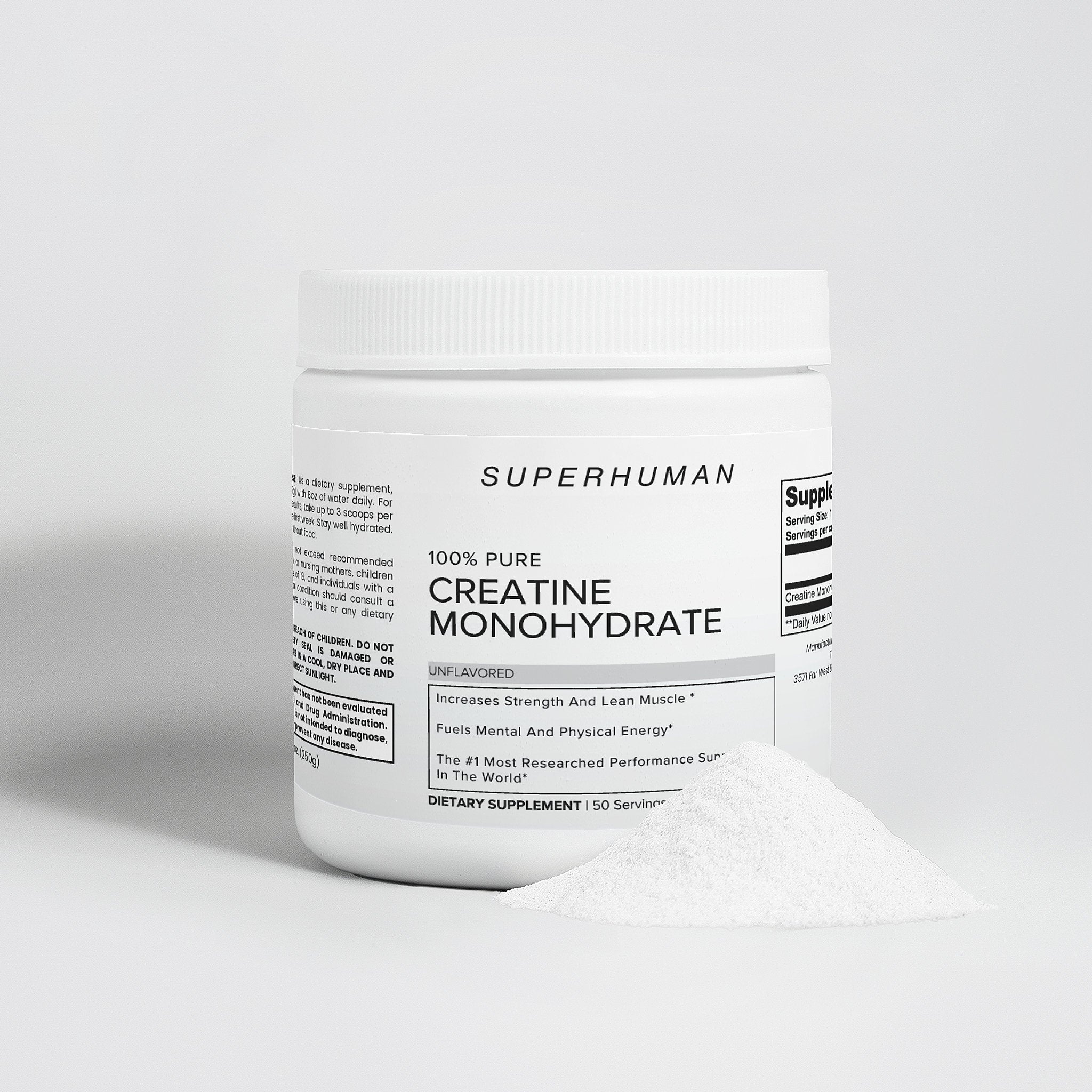 PURE CREATINE MONOHYDRATE