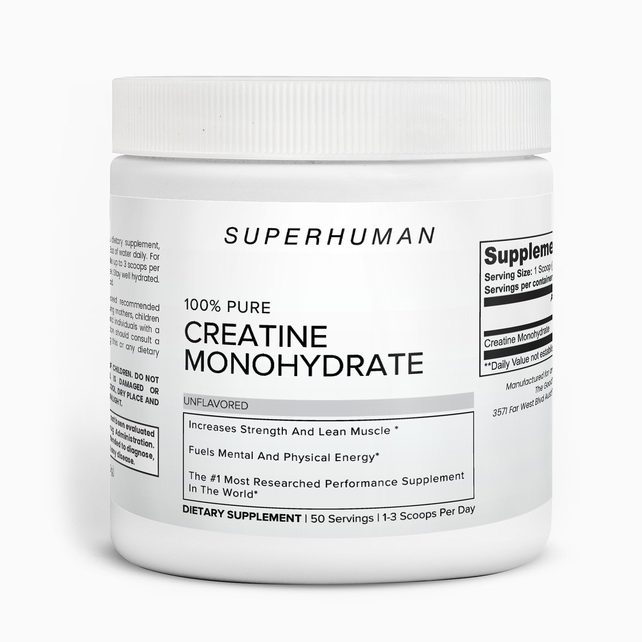 PURE CREATINE MONOHYDRATE