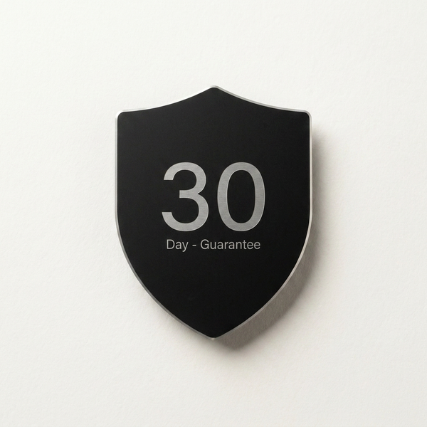 30 Day Money Back Guarantee